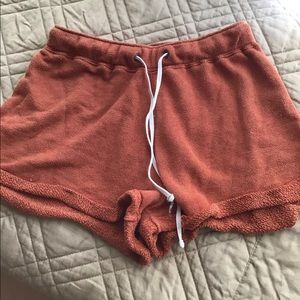 Lounge shorts orange
